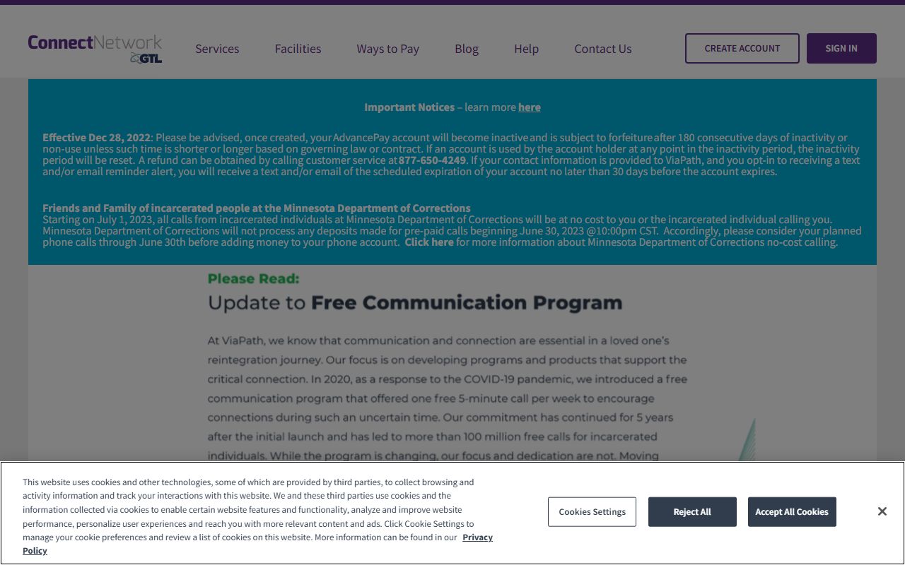 Northampton County jail population online inmate trust deposits through ConnectNetwork